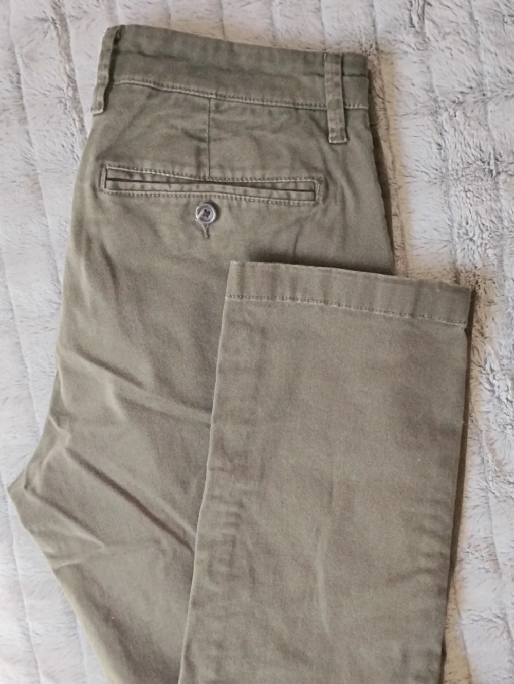 Goodfellow's Men's Olive Green Chino Pants, Slim